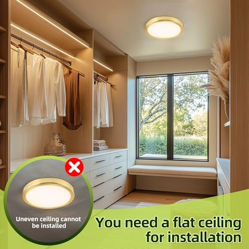 hykolity 9 Inch Selectable CCT LED Round Flat Panel Light - Image 4