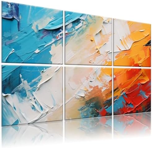 Decorative Acoustic Panels 6 Pack by Hiresc
