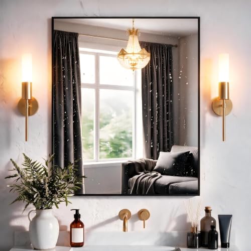 DUMOS 30"x36" Wall Mirror, Bathroom Mirrors by DumosLifestyle
