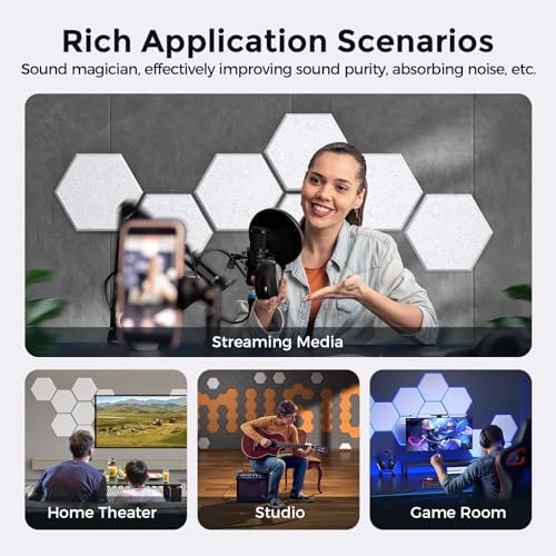 Self-Adhesive Acoustic Panels, 2nd Generation Sound Absorbing Panel, - Image 6