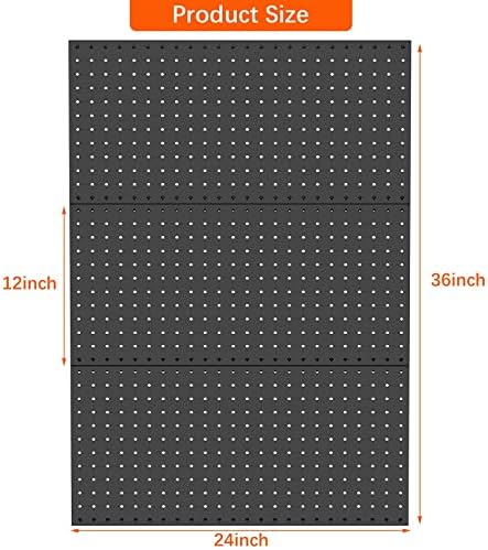TORACK 3 PCS Metal Pegboard Panels - Image 3