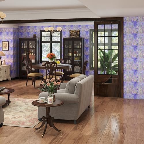 17.7"x197" Floral Peel and Stick Wallpaper Vintage Contact Paper Removable - Image 5