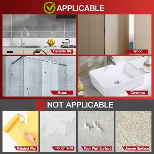 Latoxcaa 24-Pack Transparent Heavy Duty Adhesive Hooks - Image 4