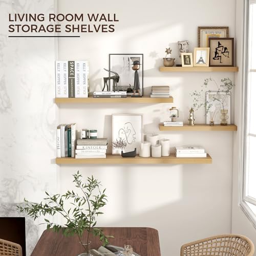 24" Wide x 6.5" Deep Floating Shelves - Image 5