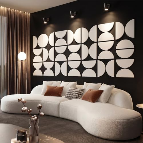 24 Pack Art 3D Wall Panels for Interior Wall Decor Decorative PVC Walls Panels - Image 6