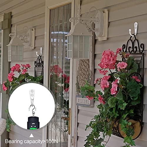 ZAYBOD 25 Pack White Hooks for Hanging - Image 7
