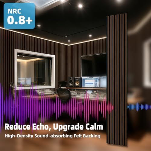 Art3d 94 x 12.6 Inch Acoustic Wood Slat Wall Panel - Image 7