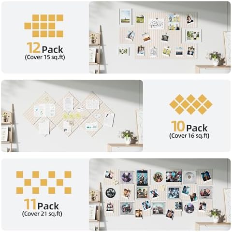 Large Cork Board for Walls 20 Pack Bulletin Board - Image 6