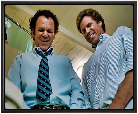 B.B.F MAKE Funny Comedy Movie Framed Canvas Wall Art by BBFMAKE