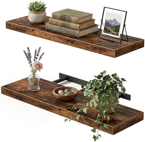 Fixwal Floating Wall Shelves for Decor by Fixwal
