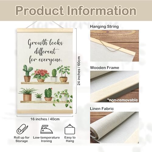 TLESKE Mental Health Poster Hanger Frame, Motivational Inspirational Hanging - Image 7