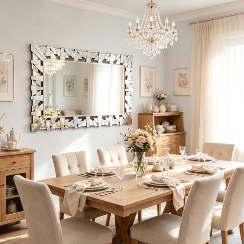 40" x 28" Large Wall Mirror - Image 5