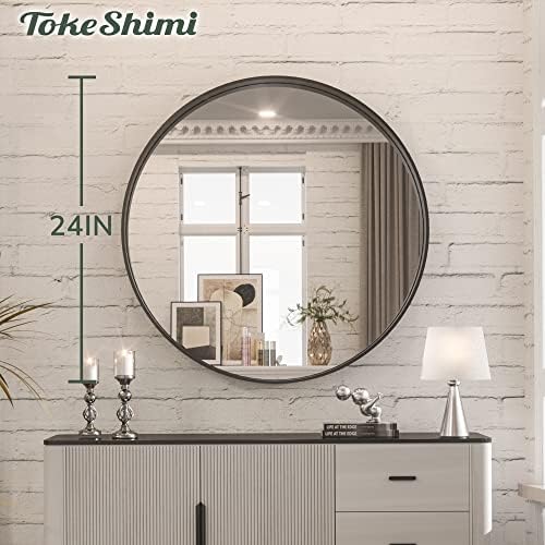 TokeShimi Round Black Mirror 24 Inch - Image 6