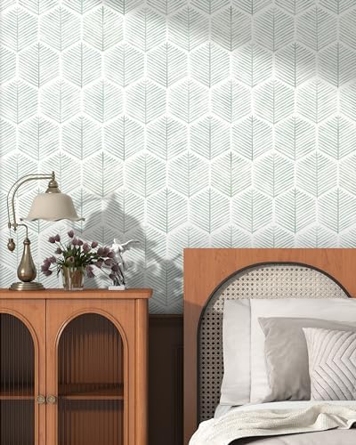 OSECAGE Modern Peel and Stick Wallpaper Boho Contact Paper 17.3''×276'' - Image 4