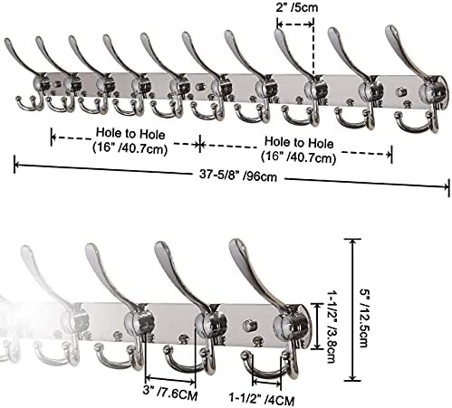 Dseap Coat Rack Wall Mount - Image 2