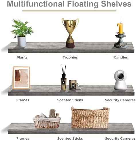 Sorbus Floating Shelves for Wall Storage - Image 5
