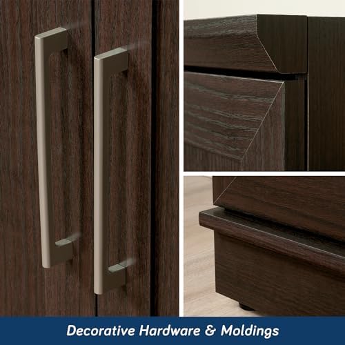 Sauder HomePlus Storage Cabinet/ Pantry cabinets, Dakota Oak finish - Image 5