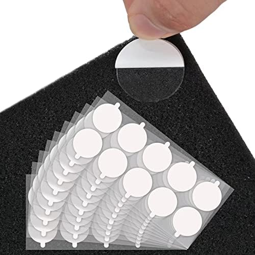 200Pcs Double Sided Tape for Acoustic Foam Panels, Removable Mounting Tape Wall by Hasefam
