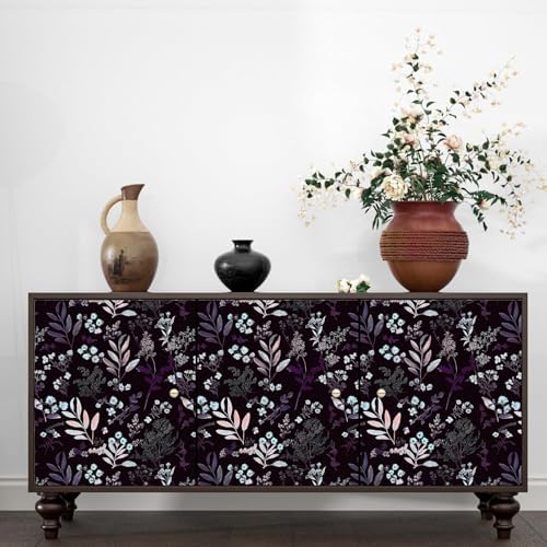 Laatse Vintage Floral Peel and Stick Wallpaper 17.5'' x 393'' - Image 3