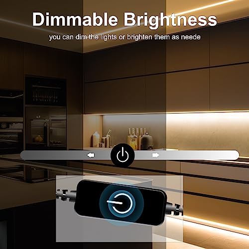 Pandery COB LED Strip, LED Strip Lights 5M/16.4ft, Touch Dimmable LED Strips - Image 5
