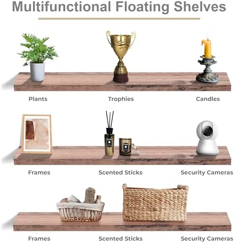 Sorbus Floating Shelves for Wall Storage - Image 6