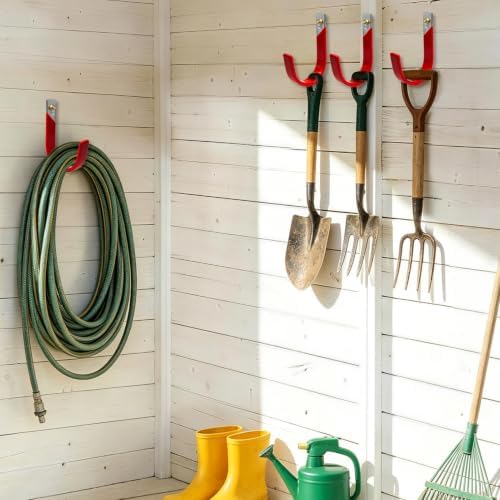 6 Pack Heavy Duty Garage Hooks, Wall Mount J Hook - Image 7