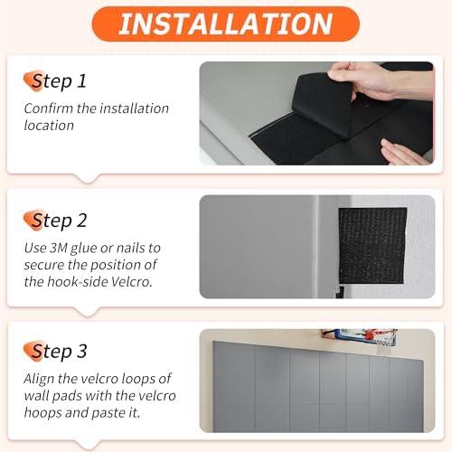 Gym Wall Padding 1 Piece 2" High-Density Thick Foam Wall Protector, 23.6''x60'' - Image 7