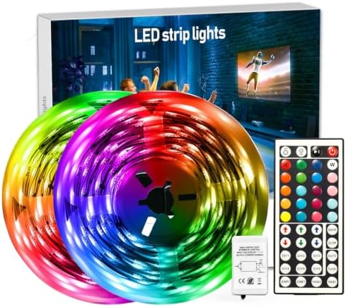 DAYBETTER Led Strip Lights 32.8 ft RGB Color Changing Lights Strip by DAYBETTER
