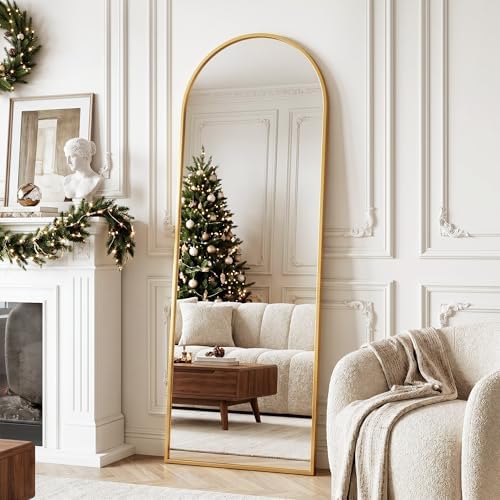 Full Length Mirror, Mirrors for Bedroom, Living Room Standing or Wall Leaning by Novlux