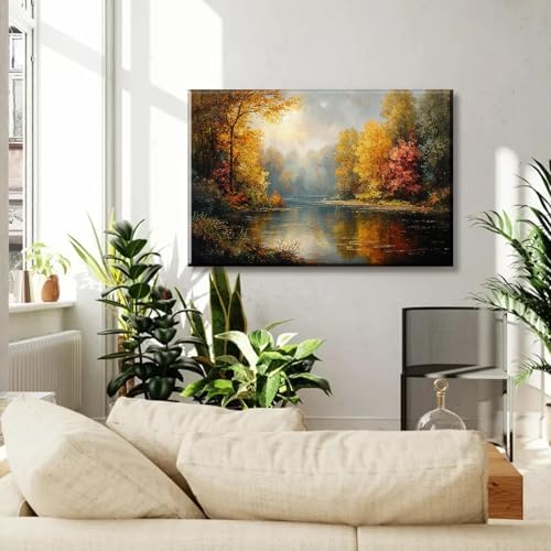 Serene Landscape Canvas Wall Art - Image 6