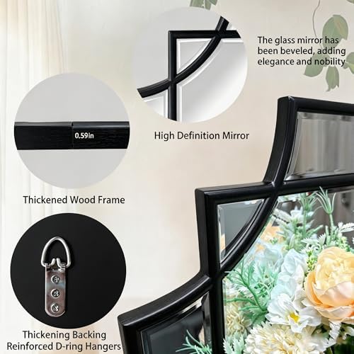 30" x 20" Rectangle Decorative Beveled Mirror - Image 2