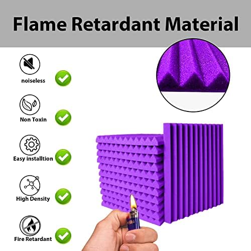24 Pack Acoustic Foam Wall Panels - Image 3