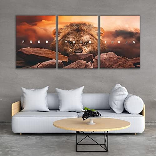 Motivational Wall Art Inspirational Wall Art 3 Pieces Canvas Poster Wall - Image 7