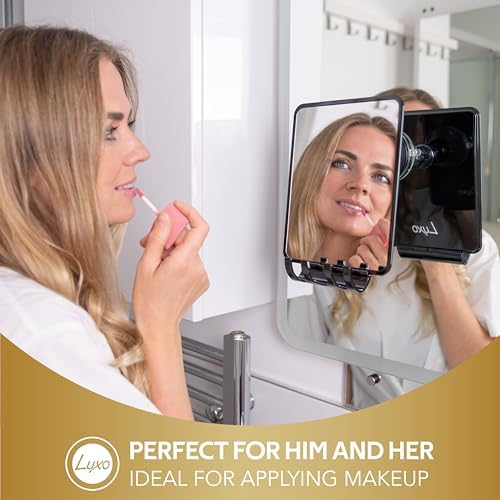 Luxo Shower Mirror Fogless for Shaving, Shower Shaving Mirror - Image 3