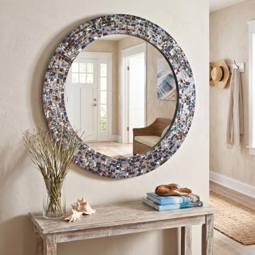 24 Inch Round Wall Mirror Handmade - Image 5