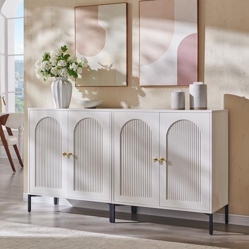 IFGET 61.75" W Modern Arched Sideboard Buffet Cabinet by IFGETEnrichYourLivingSpace