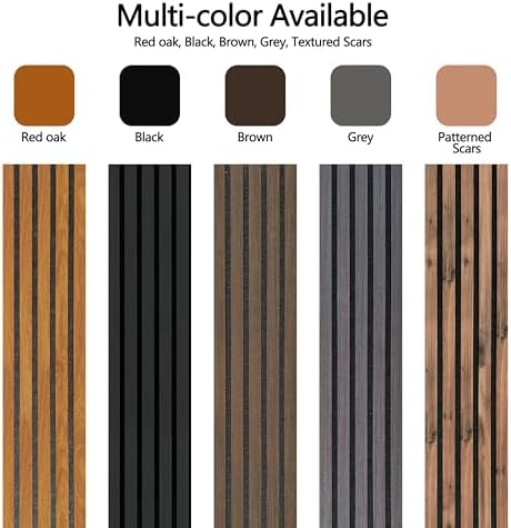 Luxdecor Acoustic Wood Slat Wall Panels - Image 4