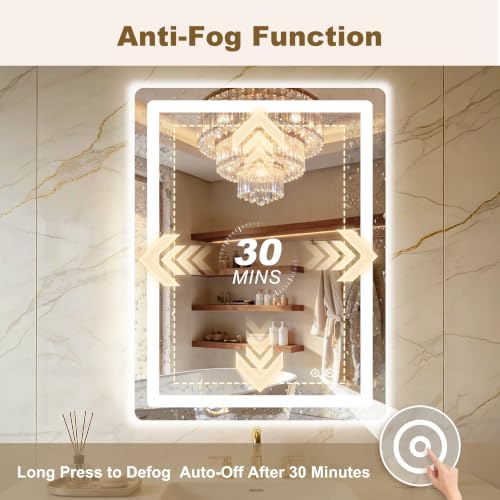 LED Bathroom Mirror with Lights - Image 5