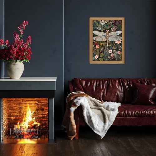 Framed Vintage 3D Textured Wall Art - Image 5