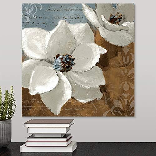 CANVAS ON DEMAND White Magnolias I Canvas Wall Art Print by Lanie Loreth - Image 3