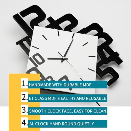 FLEBLE Modern Large Wall Clocks - Image 6