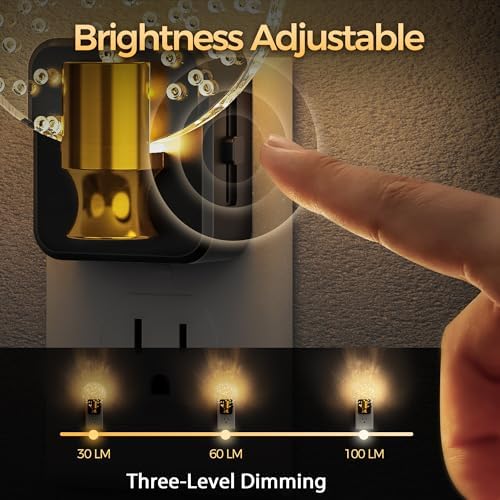 DORESshop LED Night Light, Decorative Bubble Night Light Plug Into Wall - Image 2