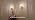 2-Pack Crystal Battery Operated Wall Sconces, Brushed Gold Rechargeable - Image 7