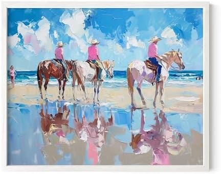 HAUS AND HUES Coastal Cowgirl Room Decor by HausandHuesArtPrints
