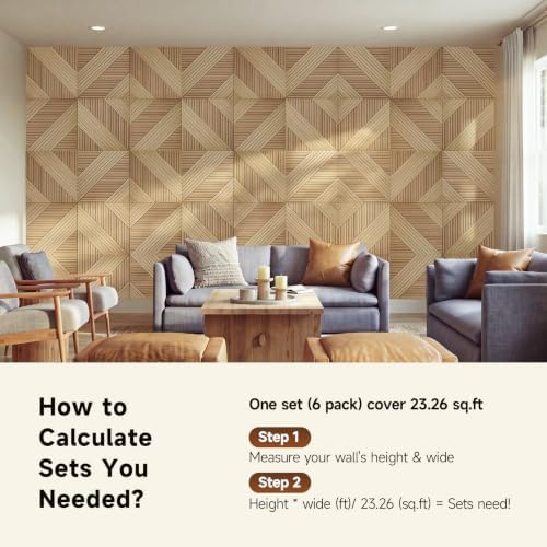 INMOZATA Acoustic Wall Panels, Soundproof Decorative Sound Absorbing Panels - Image 6