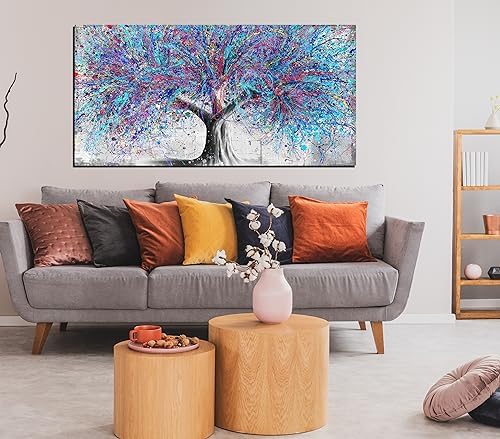GUGIKA Tree Canvas Wall Art for Living Room, Abstract Print Painting Picture - Image 2