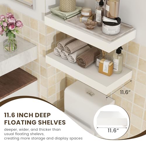 FLYJOE Deep Floating Shelves - Image 4