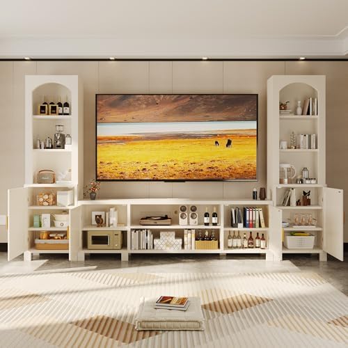 94" W 3-Piece Entertainment Center - Image 4