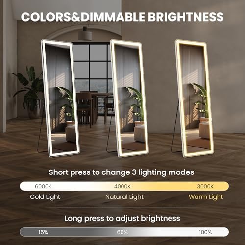 60x16 Inches Full Length Mirror - Image 5