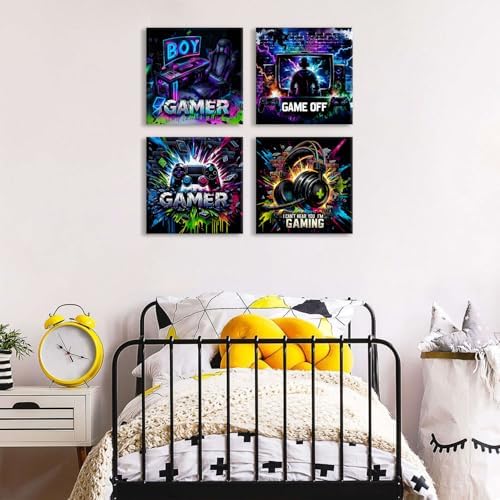 Gamer Wall Art Cool Game Room Decor - Image 5